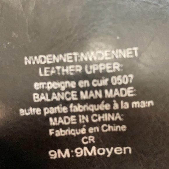 Nine West Black Leather Heeled Knee high Tall Shaft Boots 9 - Picture 16 of 16